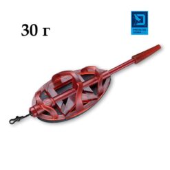 Годівниця фідерна флет Delphin Method QUIX 30g / 1шт