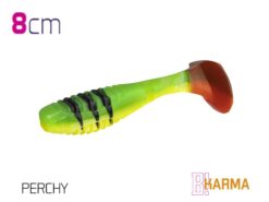 Силіконова їстівна рибка Delphin KARMA UVs 8cm/5шт PERCHI