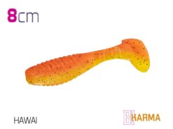 Силіконова їстівна рибка Delphin KARMA UVs 8cm/5шт HAWAI