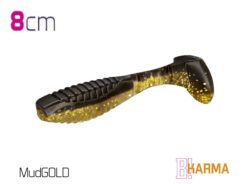 Силіконова їстівна рибка Delphin KARMA UVs 8cm/5шт