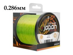 Леска Monofilament Delphin JAPAN Origin / Флюко жовта / 0.286mm 6.31kg 1200m