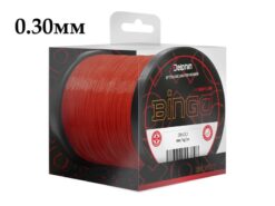 Леска Monofilament Delphin BINGO матова / темно червона / 0.30mm 7.4kg 1200m