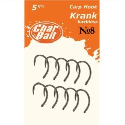 Гачки Char Bait Krank barbless 10шт №8