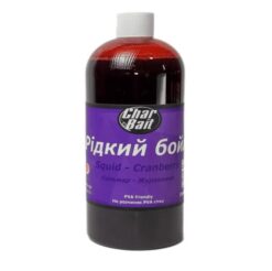 Рідкий бойл Char Bait Кальмар - Журавлина 500 мл