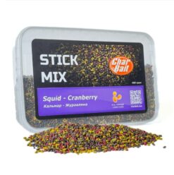 Стік Мікс Char Bait Кальмар - Журавлина 400 грам