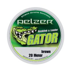 Повідковий Pelzer Gator 20m braun,